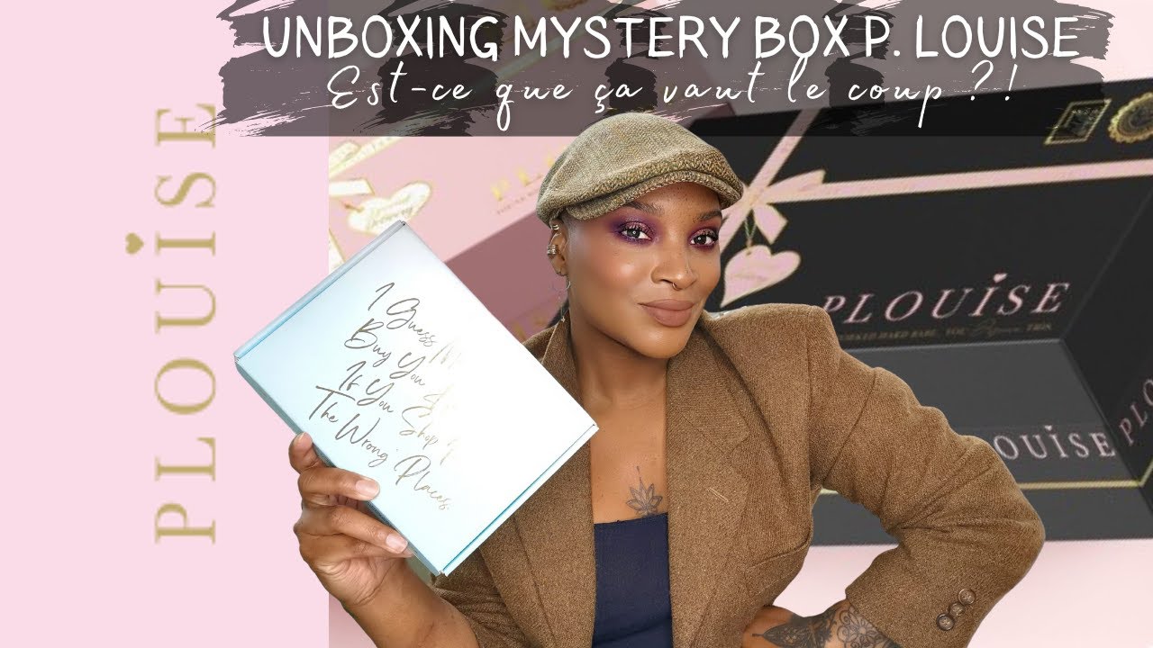 UNBOXING de ma première MYSTERY BOX P.LOUISE, cette marque dont on parle peu sur Youtube !