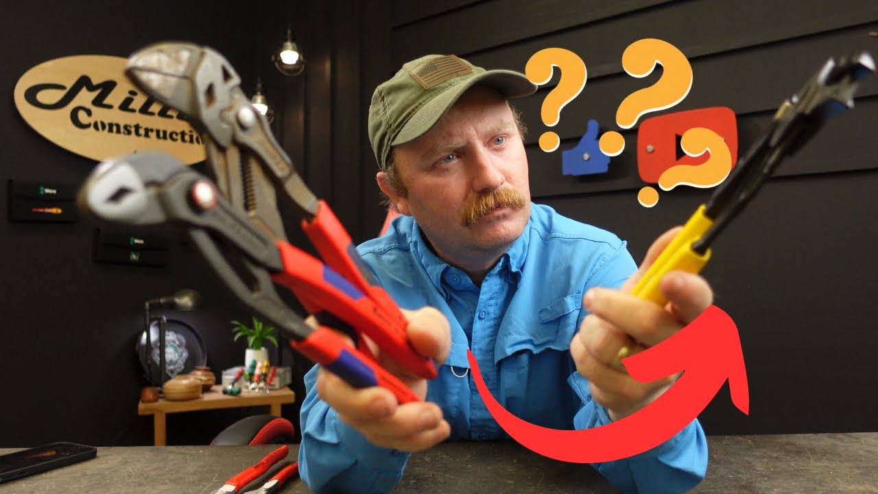 Новый набор плоскогубцев Klein Plier Wrench Combo против Knipex! Так же хорош?