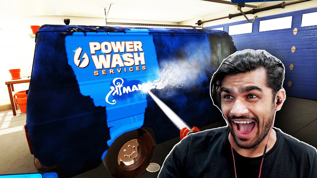 Shreeman Play's Power Wash Simulator @shreemanlegendliveofficial 