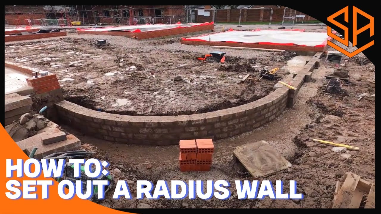HOW TO: SET OUT A RADIUS WALL