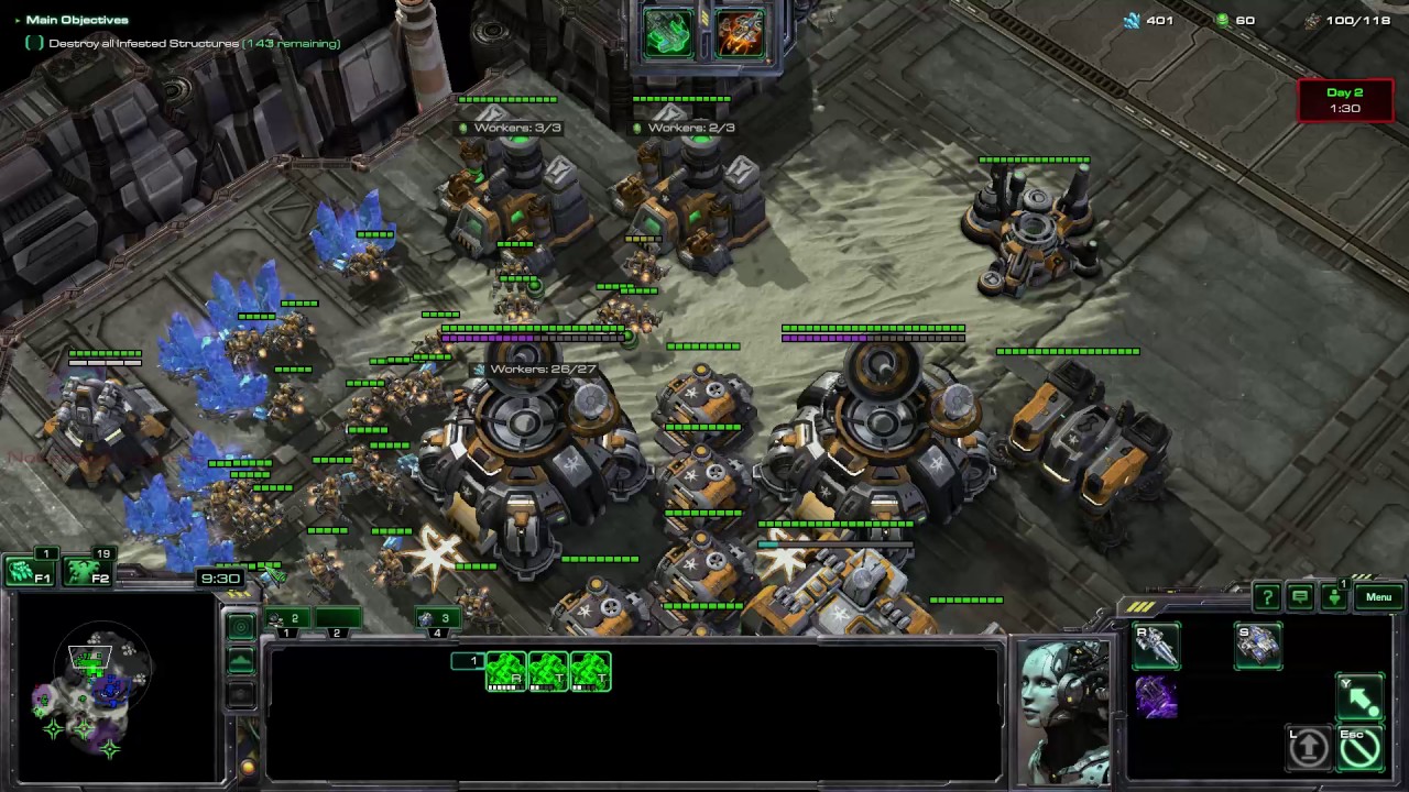 Starcraft 2 - Coop: Dead of Night (Raynor) (Brutal)
