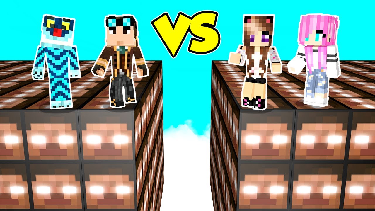 GUERRA DEI LUCKY BLOCK DI HEROBRINE SU MINECRAFT! 👻