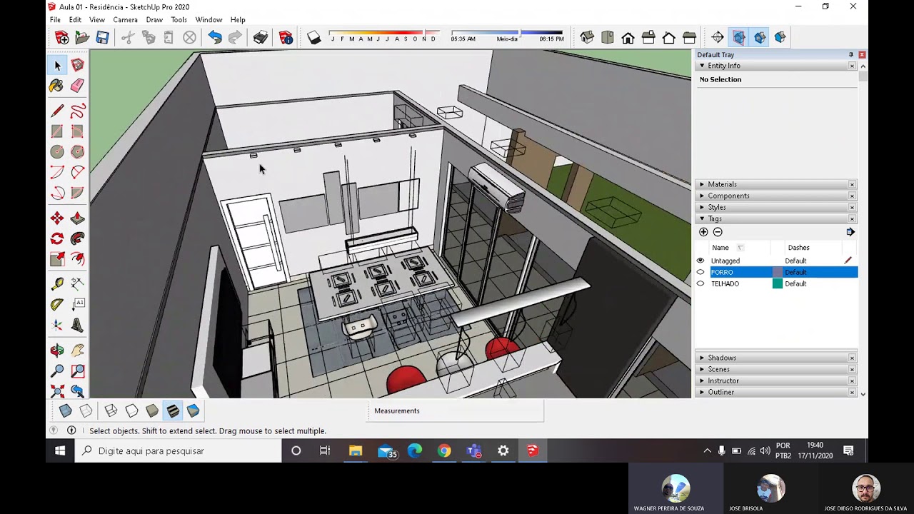 LAYOUT (SKETCHUP) - AUTOMATIZAÇÃO DE PROJETOS - CONFIGURAÇÃO DO SKETCHUP
