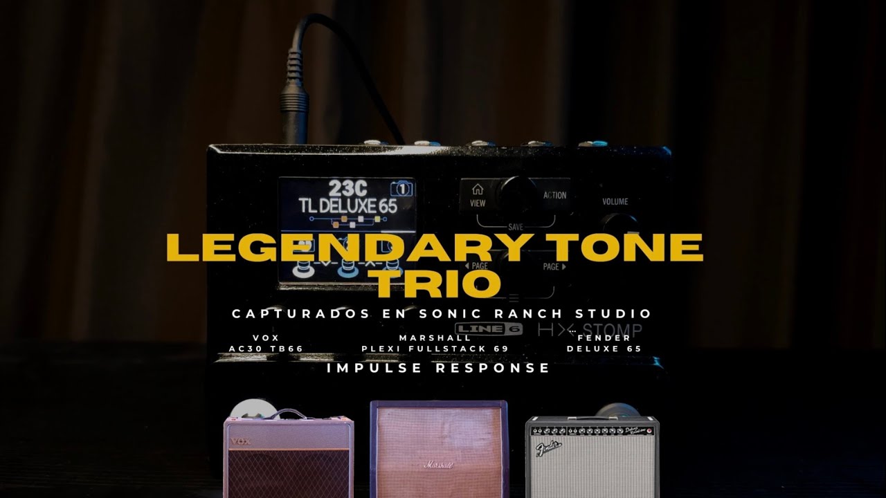 PROBANDO LOS NUEVOS LEGENDARY TRIO TONELAB | HX STOMP DEMO COMPARACIÓN 