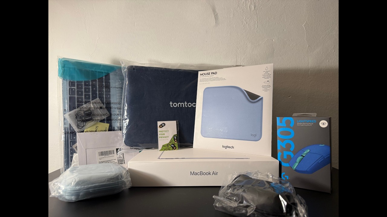 MacBook Air Unboxing Plus Accessories Video!