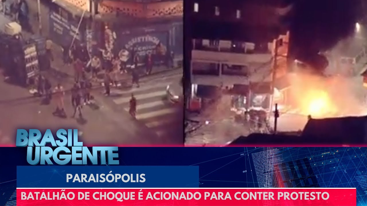Batalhão de Choque é acionado para conter protesto em Paraisópolis | Brasil Urgente