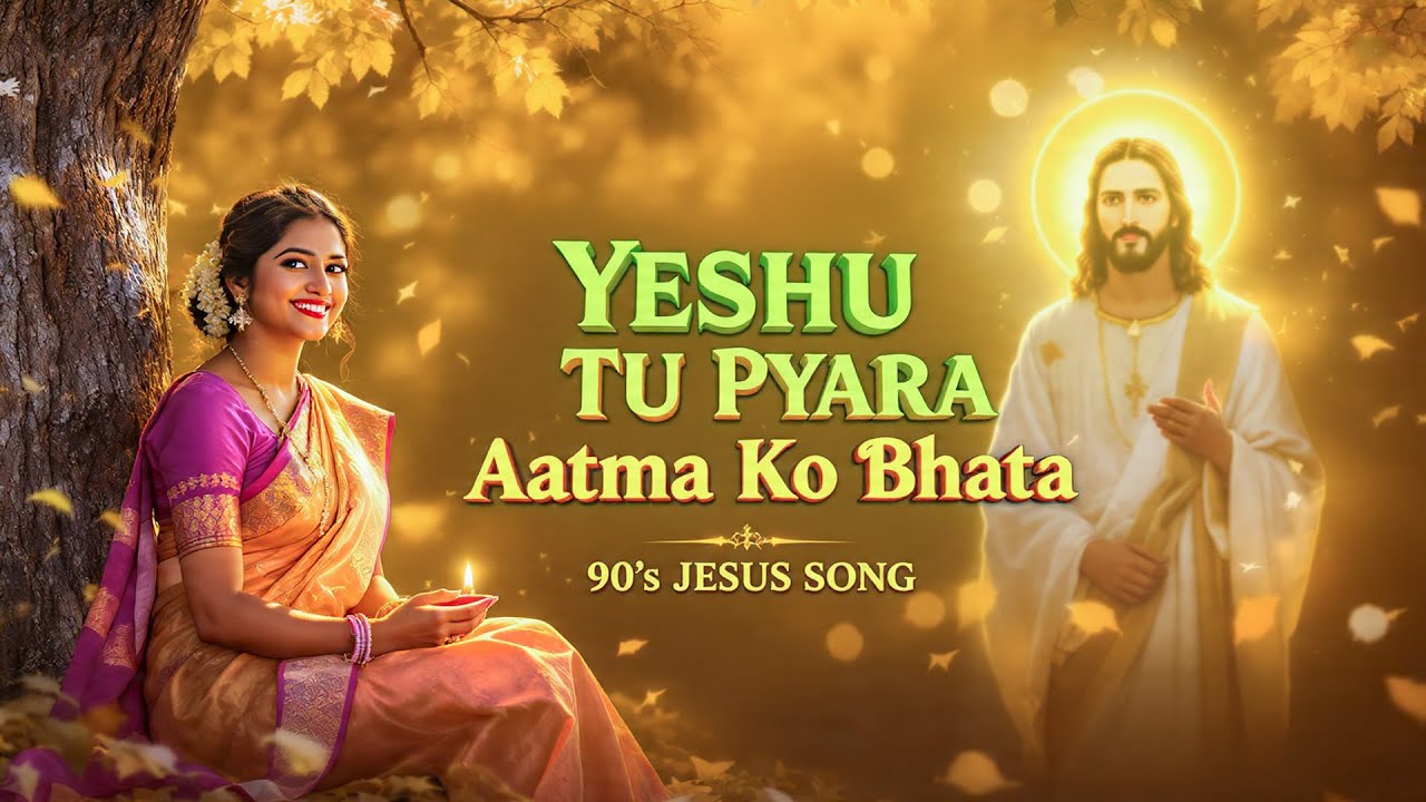 Yeshu Tu Pyara Aatma Ko Bhata | यूहन्ना 4:19 | 90's Hindi Jesus Worship Song | Worship Song Hindi