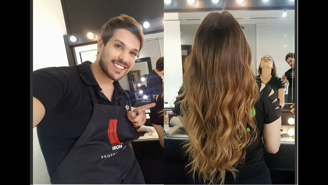 COMO FAZER BABYLISS EM 5 MIN + APRENDA COMO LAVAR OS CABELOS NO SALÃO.