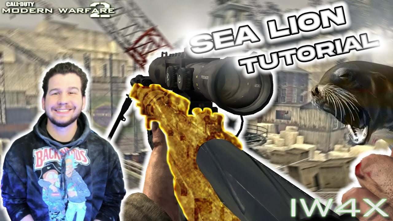 How To Sea Lion on IW4X / MW2 (Trickshot Tutorial)