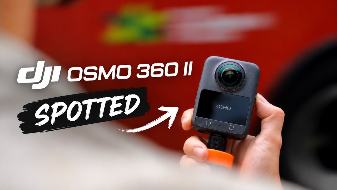 DJI Osmo 360 II &mdash; мы только что увидели новинку?