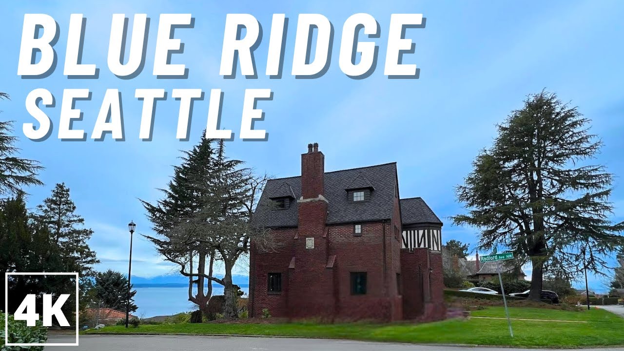 Blue Ridge Seattle Neighborhood Walk 🌊 Quiet Streets & Puget Sound Views