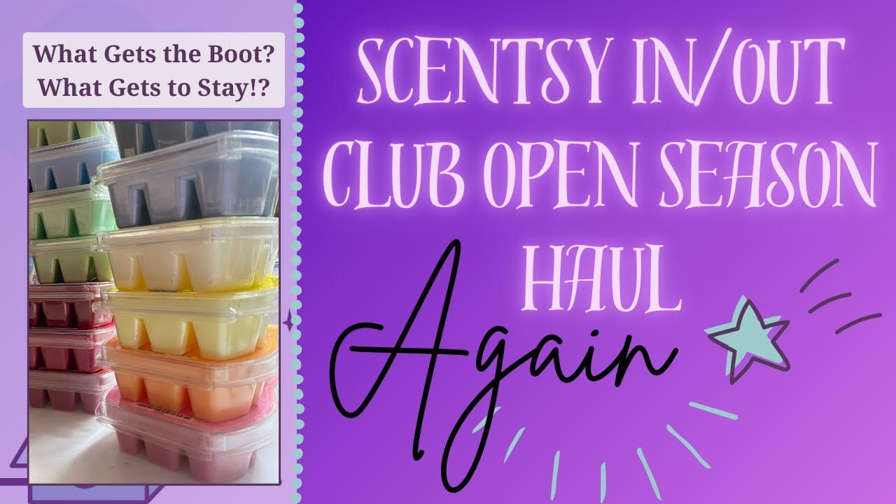 Покупки в Scentsy Club - Еще несколько новых для меня ароматических брусков из хранилища!