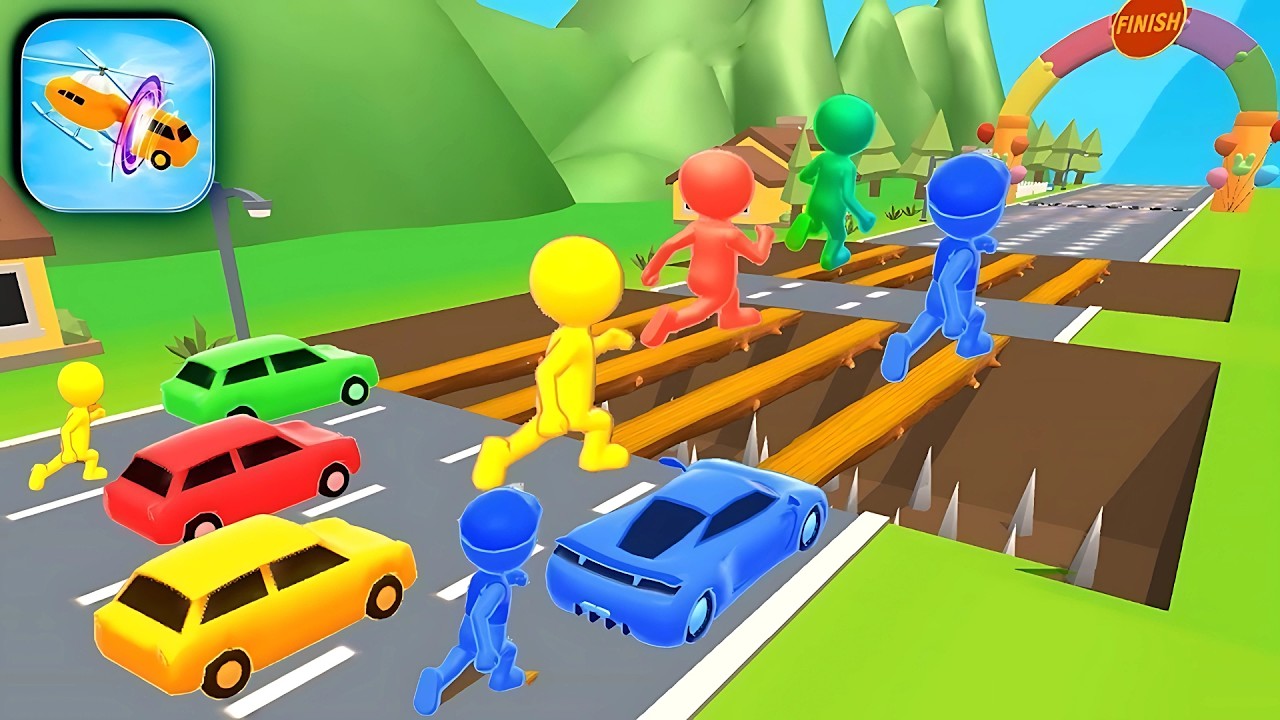 Shape Shifting🏃‍♂️🚗🚲🚦All Levels Gameplay Walkthrough Android,ios Max Level E93