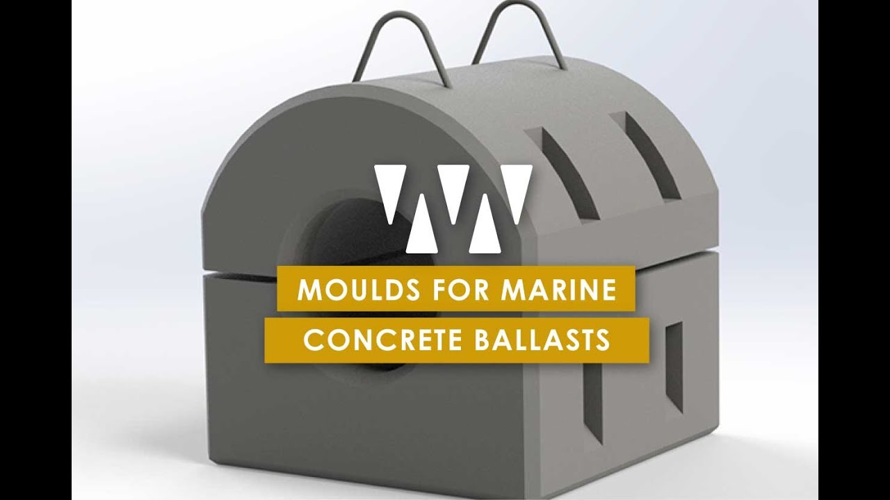 MOULDS FOR MARINE CONCRETE BALLAST FROM MOLDTECH