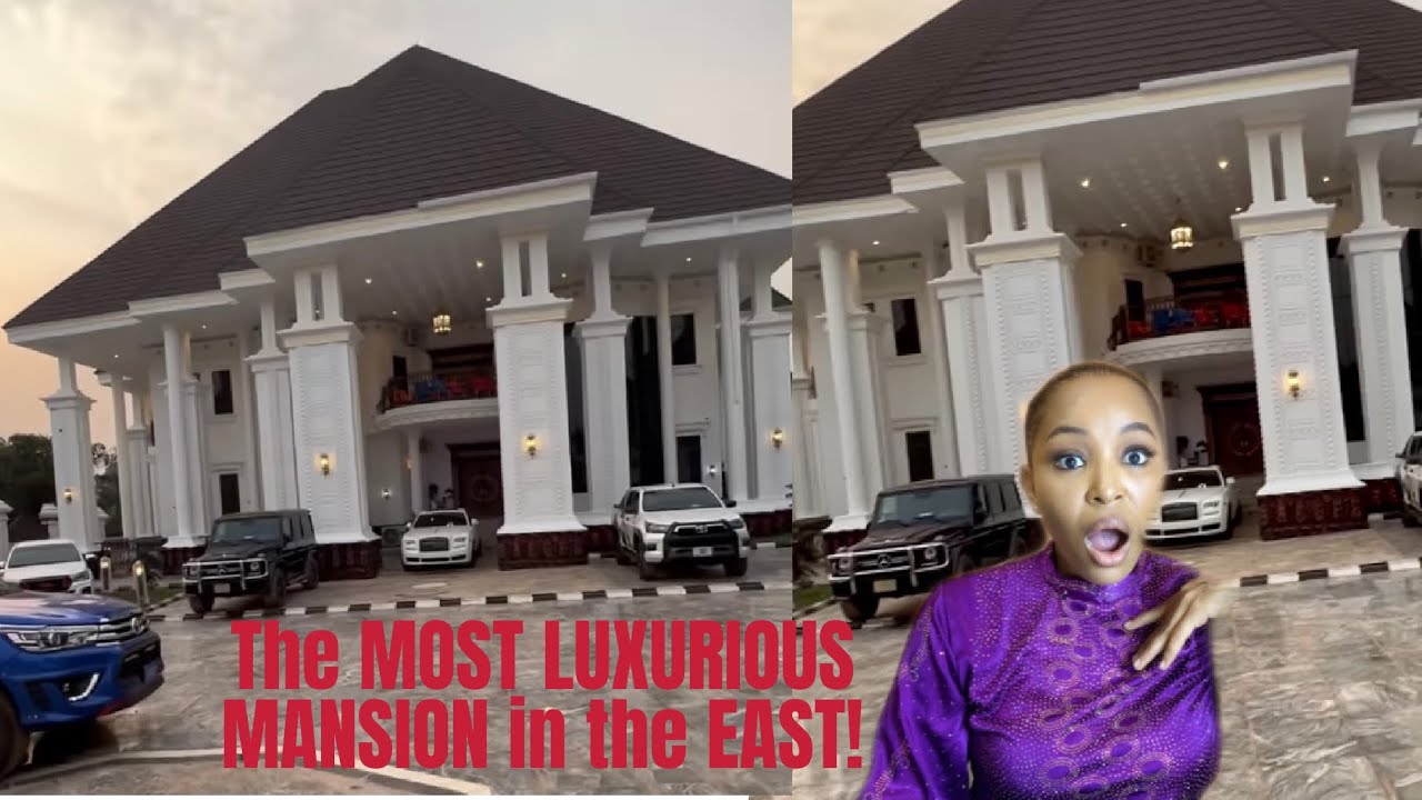 Inside a MULTI MILLION DOLLAR MANSION in a VILLAGE + WHY THE IGBOS LOVE TO WASTE MONEY