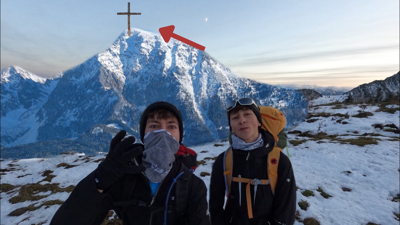 Erstbesteigung⁉️🏔️Gro&szlig;er Pyhrgas (2244m) 2 Tage mit dem Zelt in den Bergen ⛺🌲🥶
