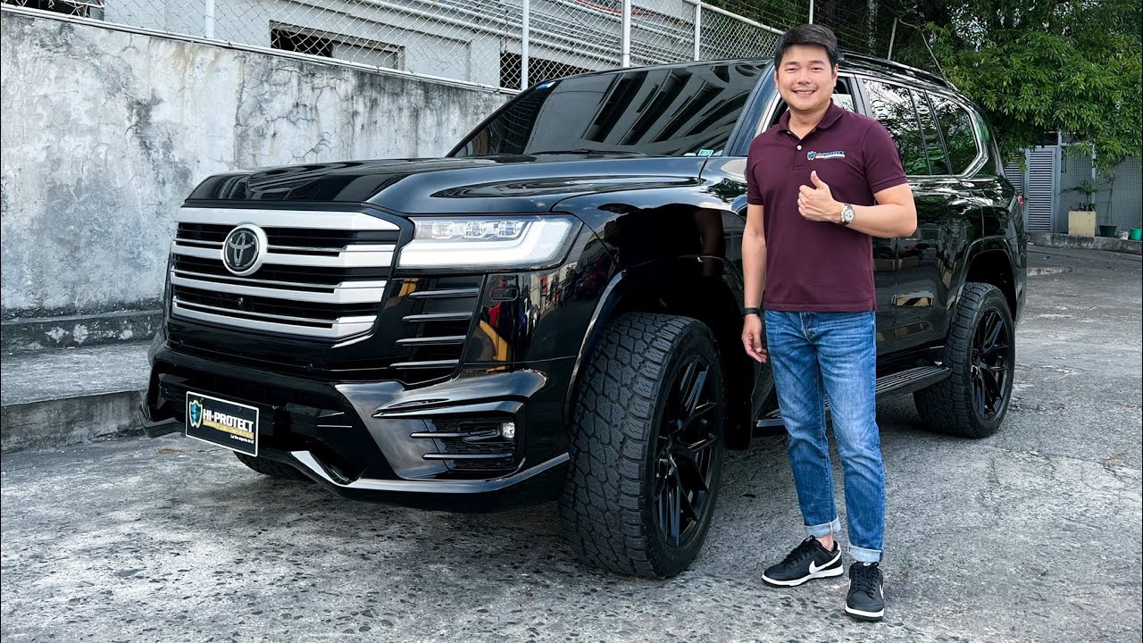 Armored Toyota Land Cruiser 300 with Level 6 Armoring