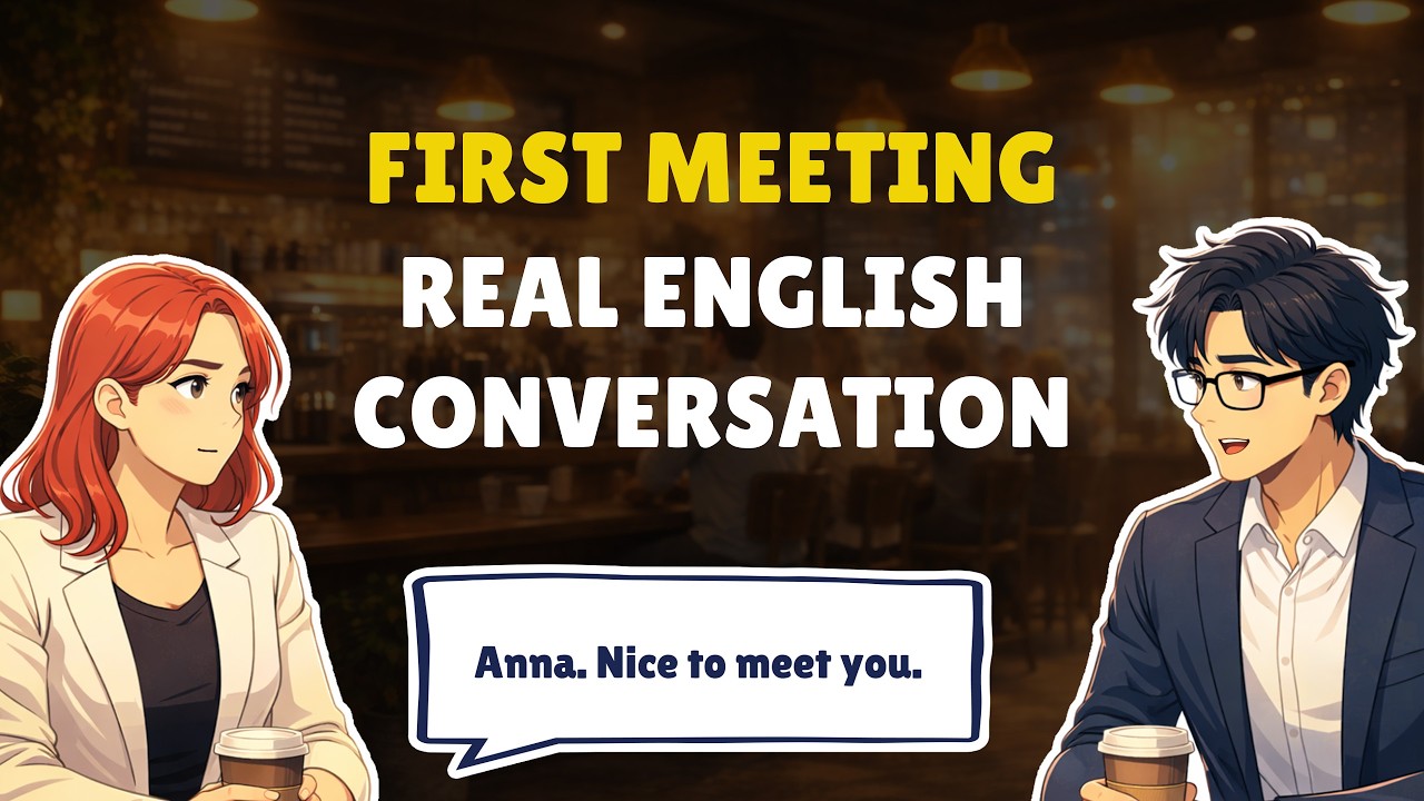 How to Talk When You Meet Someone for the First Time | Real English Conversation | Elingo