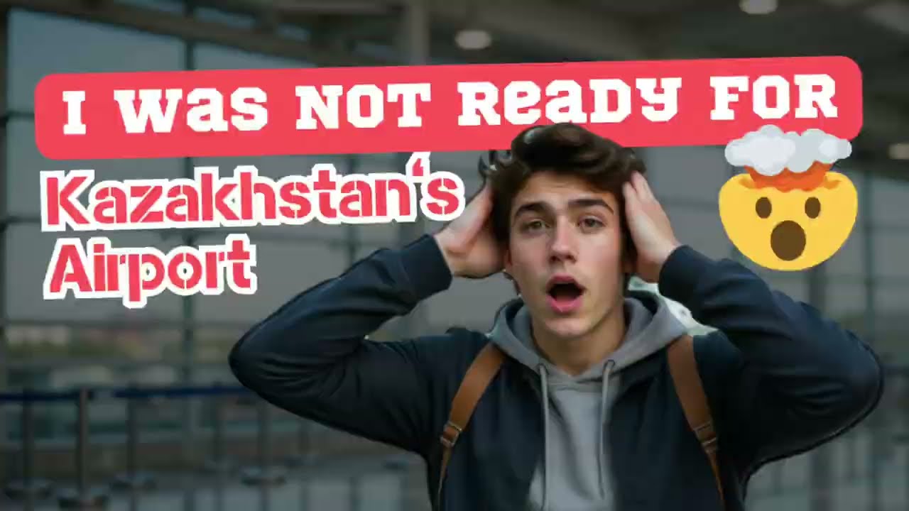 I Was NOT Ready for Kazakhstan&rsquo;s Airport 🤯 | Almaty Airport Tour 🇰🇿