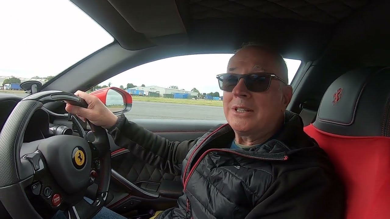 Ferrari F12 with Traction Control Turned Off
