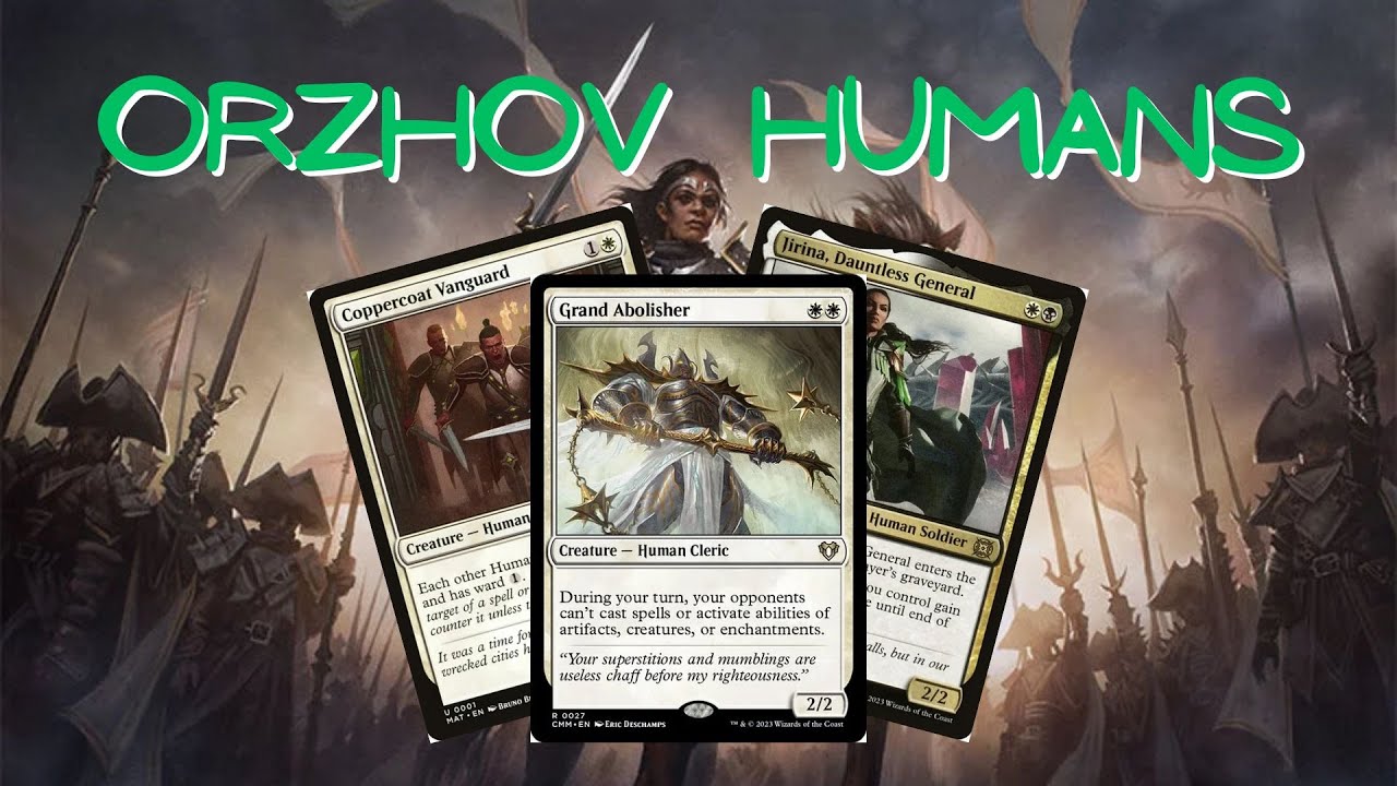 Orzhov Humans | Magic The Gathering | Thunders Junction | MTG Pioneer