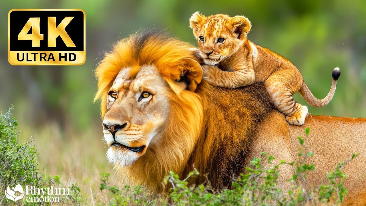 4K Animal Paradise – Relaxing Wildlife Scenes