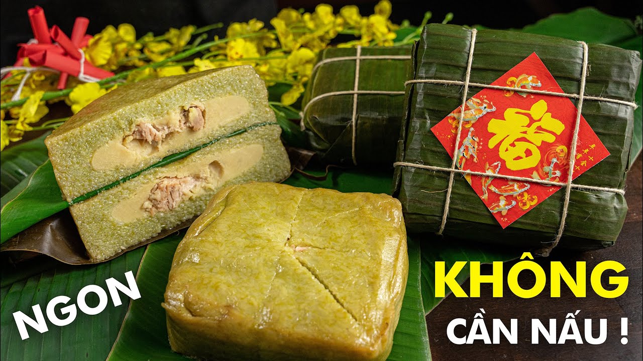 Bánh Chưng không cần nấu ngon hơn cả cách truyền thống, bạn tin không | Incredible Vietnamese Cake