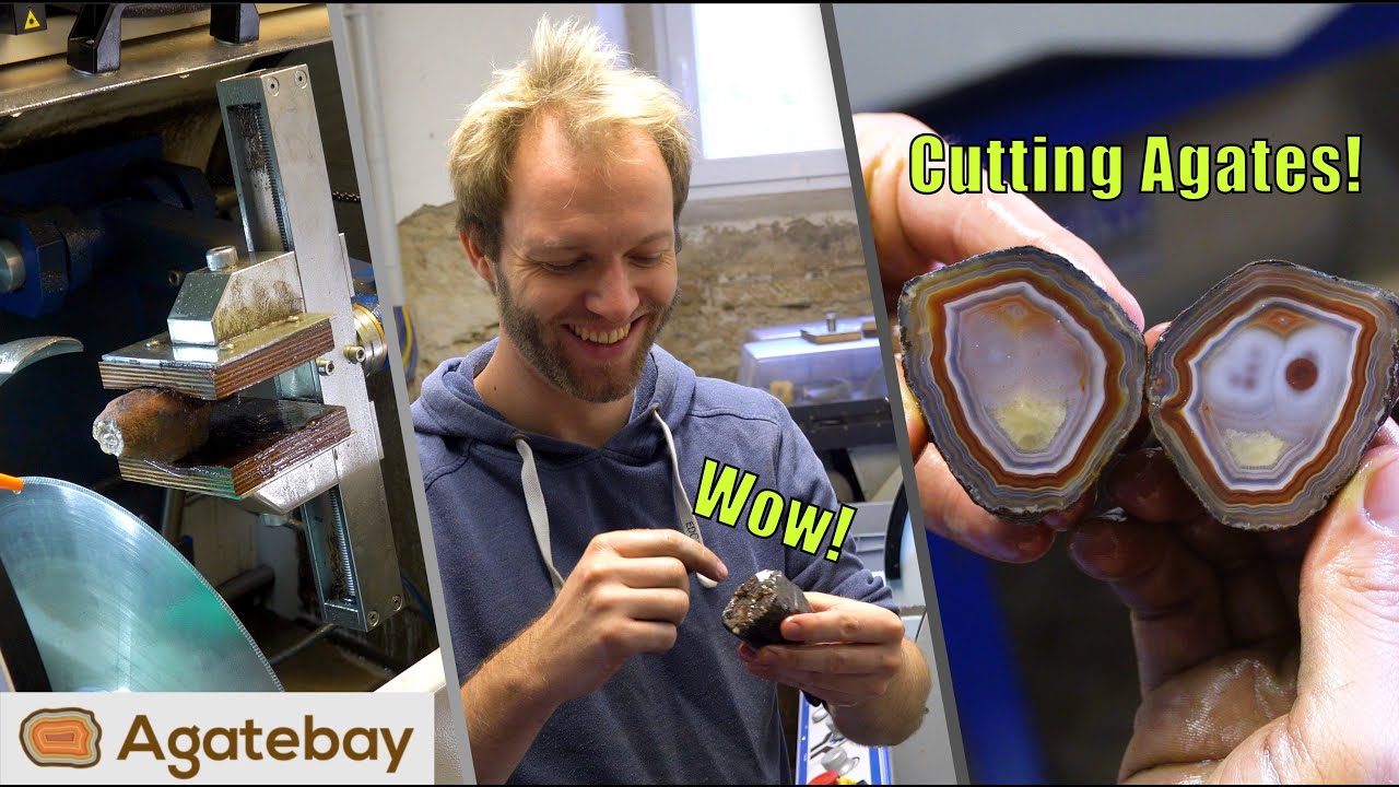 Let's cut Malawi Agates with big surprises!😁 4K