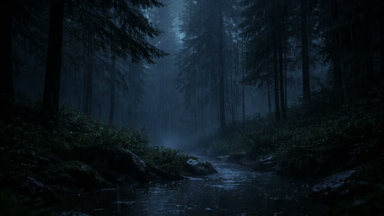 Lluvia Suave para Dormir Profundamente | Sonido de Lluvia 10 Horas