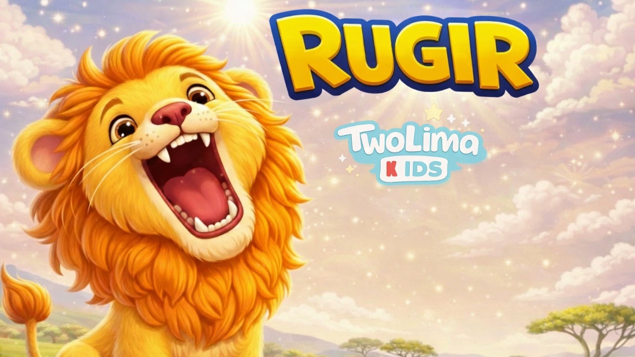 Quem consegue rugir como o Leãozinho? 🦁 Rawr!
