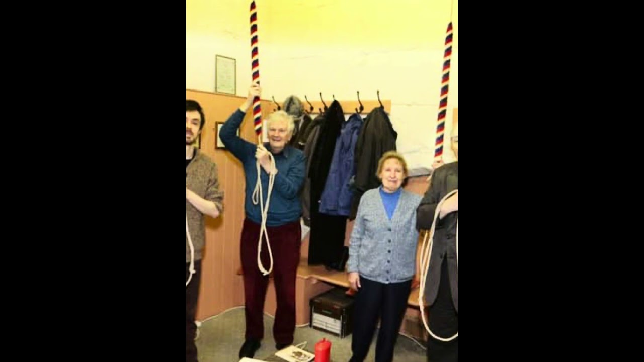 Ringing half muffled at Matlock Derbyshire 