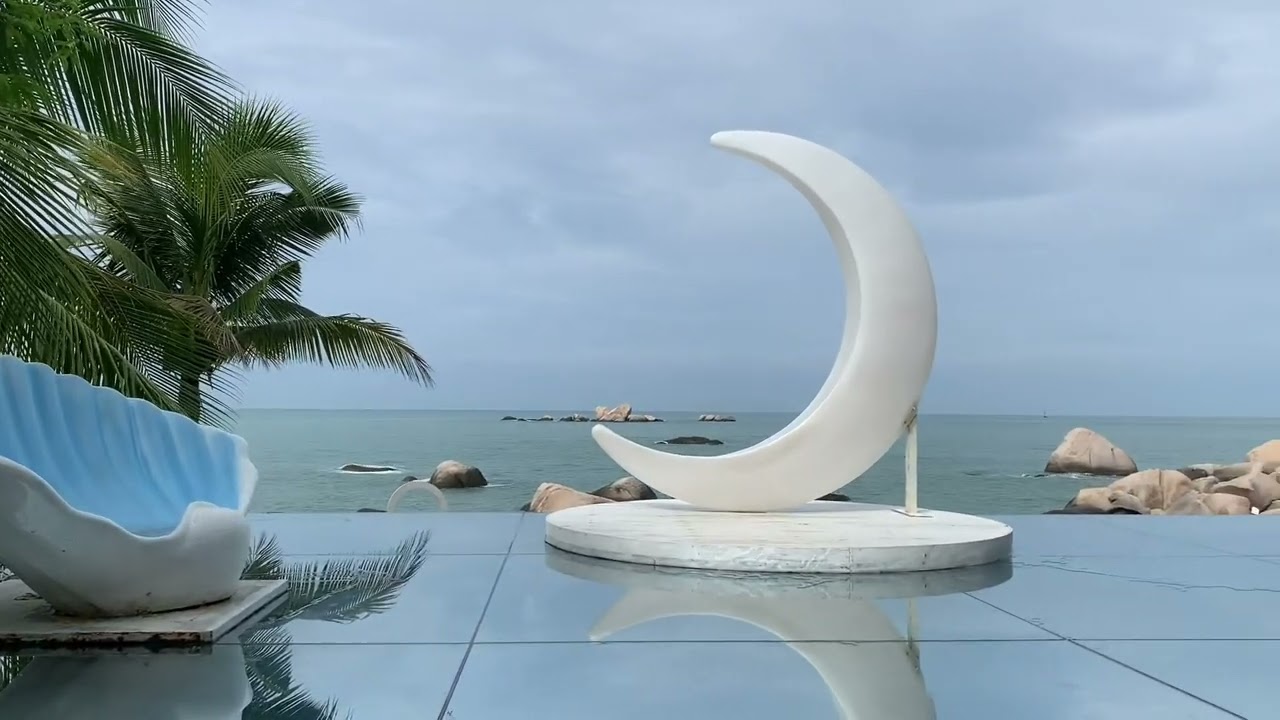 美麗三亞、浪漫天涯。/天涯海角風景區。（海南省三亞市）