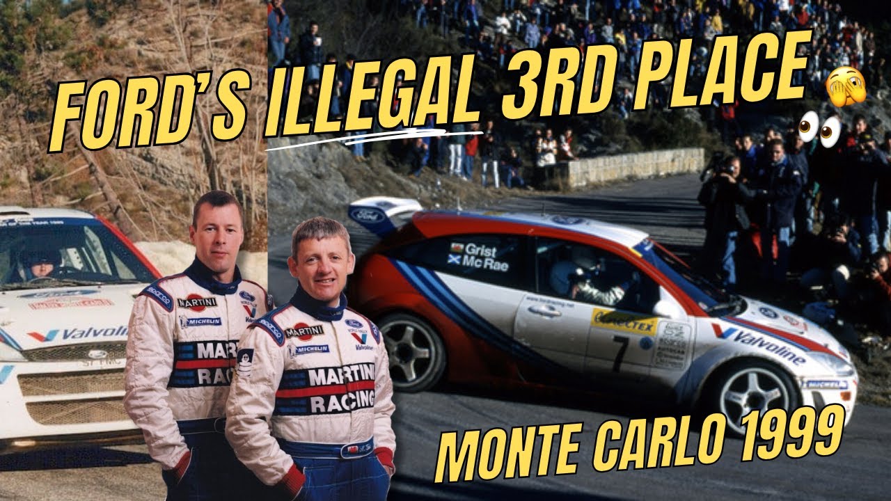 The Rally Monte Carlo that did NOT go to plan... 1999 Colin McRae & Nicky Grist | Ford Focus WRC