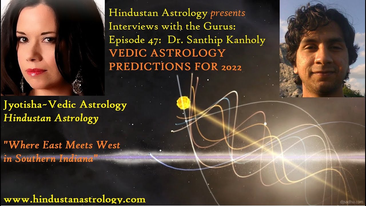 Interviews w/the Gurus: Ep. 47-Dr. Santhip Kanholy-Vedic Astrology Predictions for 2022 INTRO