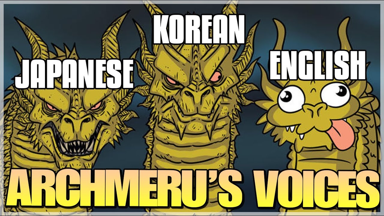 Epic Seven - ARCHDEMON SHADOW'S VOICES!!! (English/Korean/Japanese)