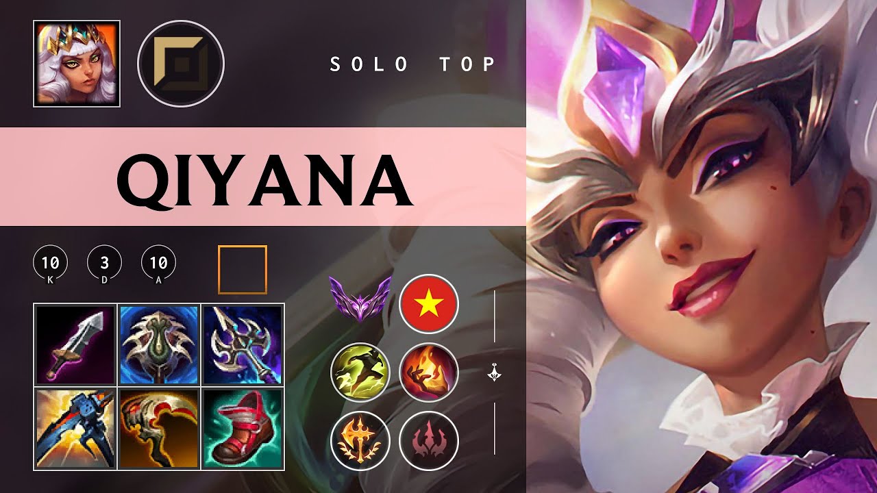 Qiyana Top vs Fizz - VN Master Patch 26.03