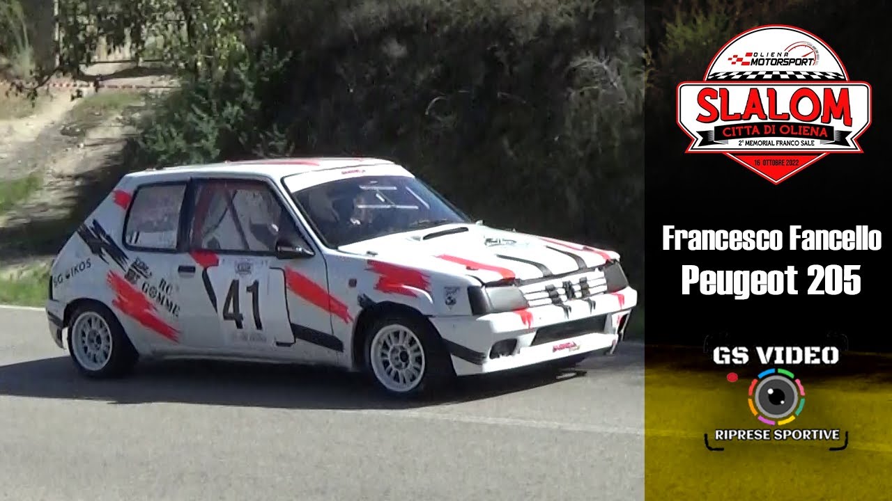 2° Slalom Città di Oliena - Memorial Franco Sale | Francesco Fancello | Peugeot 205