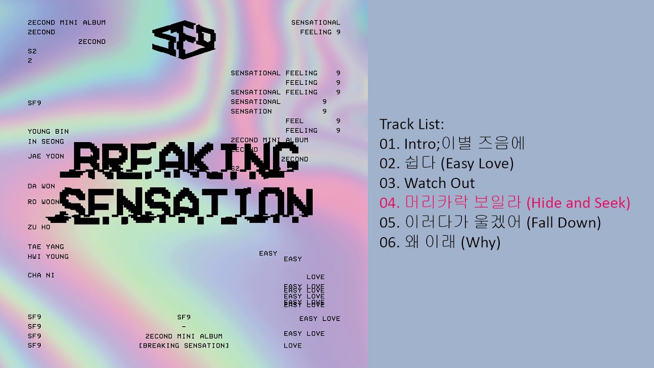 [Full Album] SF9 &ndash; Breaking Sensation (Mini Album)