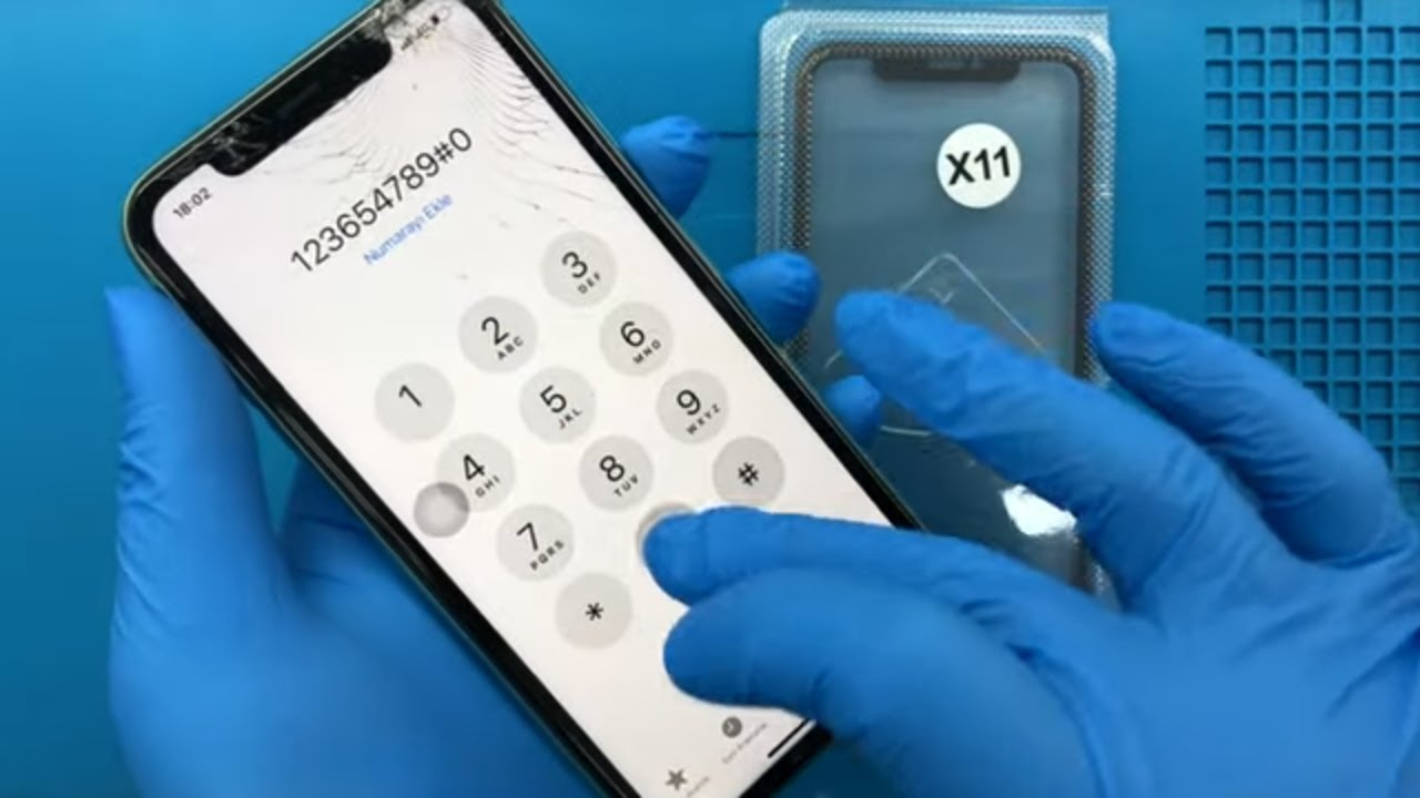 Замена стекла iphone 11 - ремонт идентификатора лица iphone 11