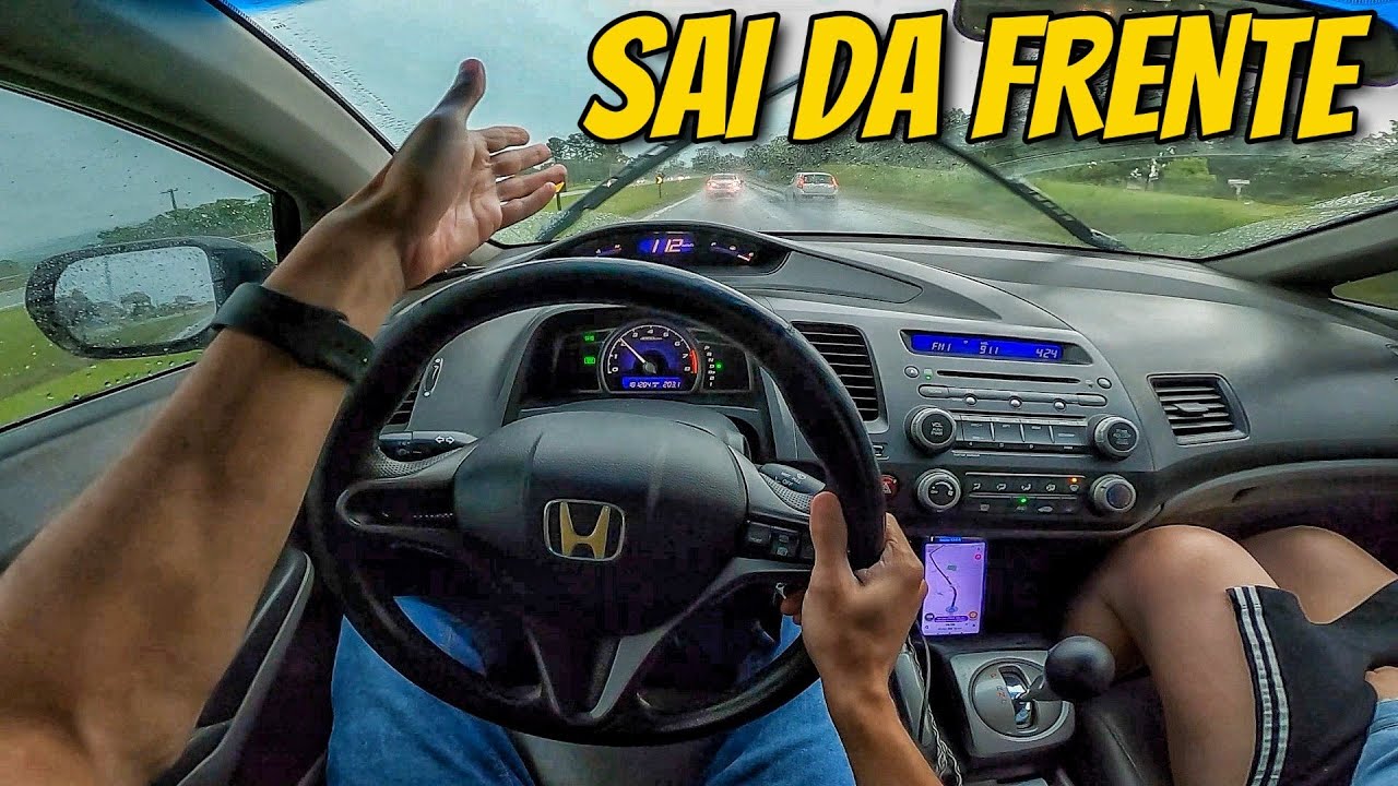VIAGEM DE CIVIC MINAS GERAIS a SÃO PAULO 25MIN DE ESTRADA