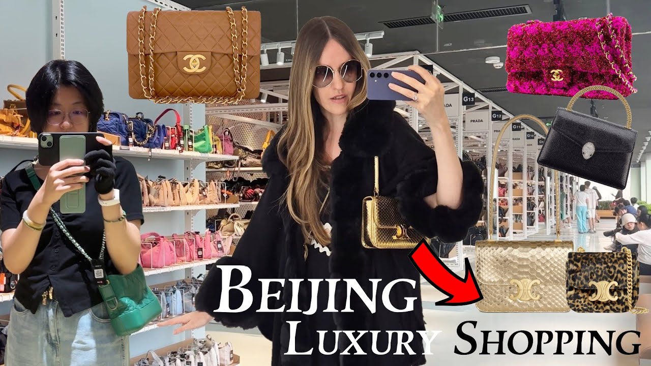 BEIJING Luxury Shopping Vlog 😍 Come Shopping With Me at Zhuanzhuan China | LV Chanel Hermes ZZER 🔥