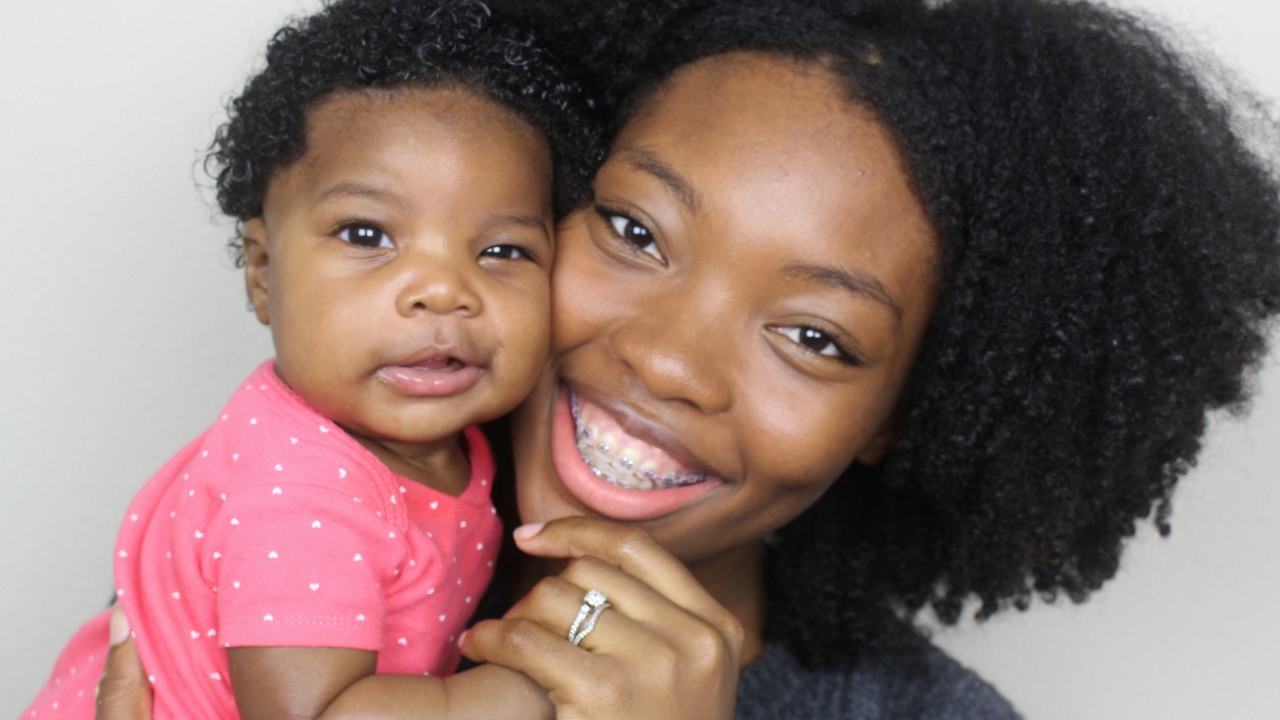 Newborn Natural Hair Routine| Baby Afro