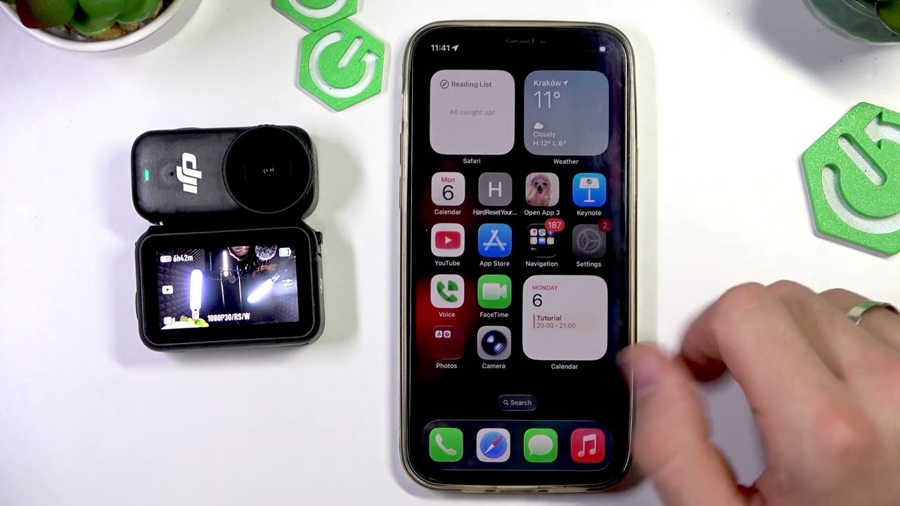 DJI Osmo Nano — как настроить и обновить прошивку
