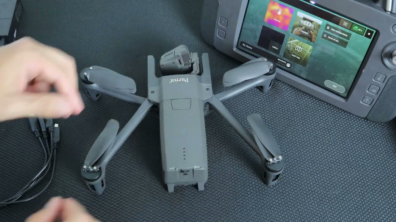 Preparing the Parrot ANAFI USA Drone to Fly