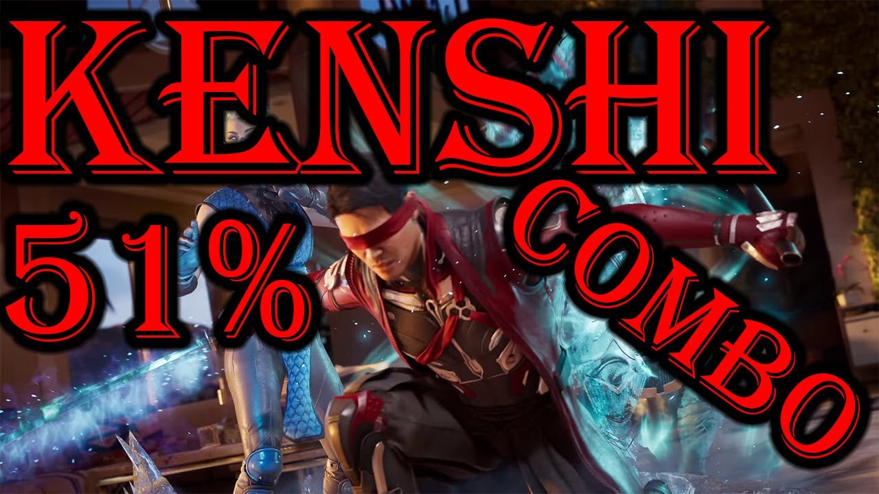 Kenshi Combo 51% Meterless Tutorial (NO KAMEO) | MK1