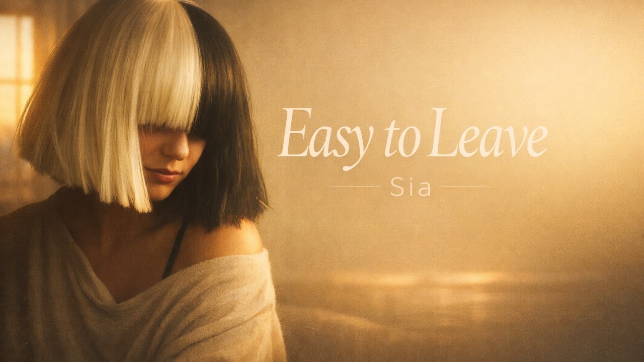 Sia - Easy to Leave (2026 New Music) Lyrics Video