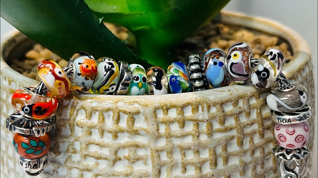 Trollbeads Mini Barrels & My Bird Beads Collection 🦜