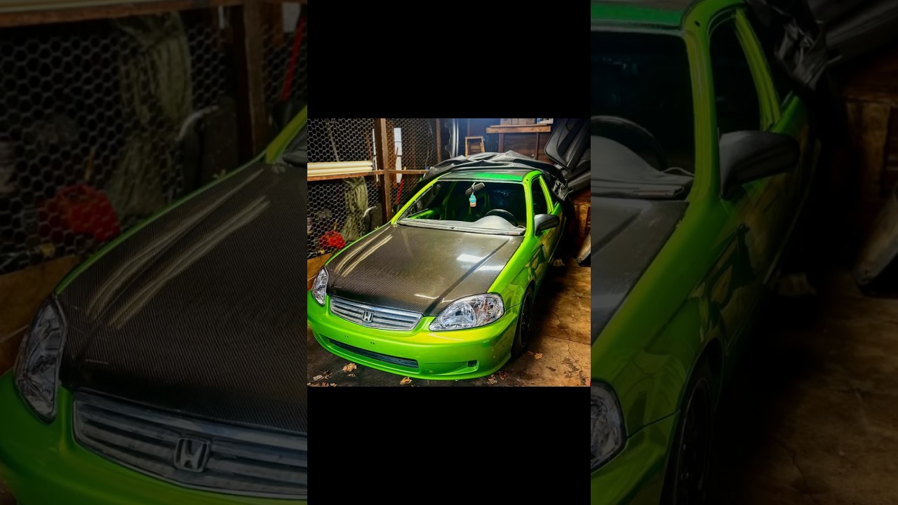 Ek hatch Build, Take 1.      #ProjectViper #honda #ekhatch #civic #hondacivic #builtnotbought #diy #