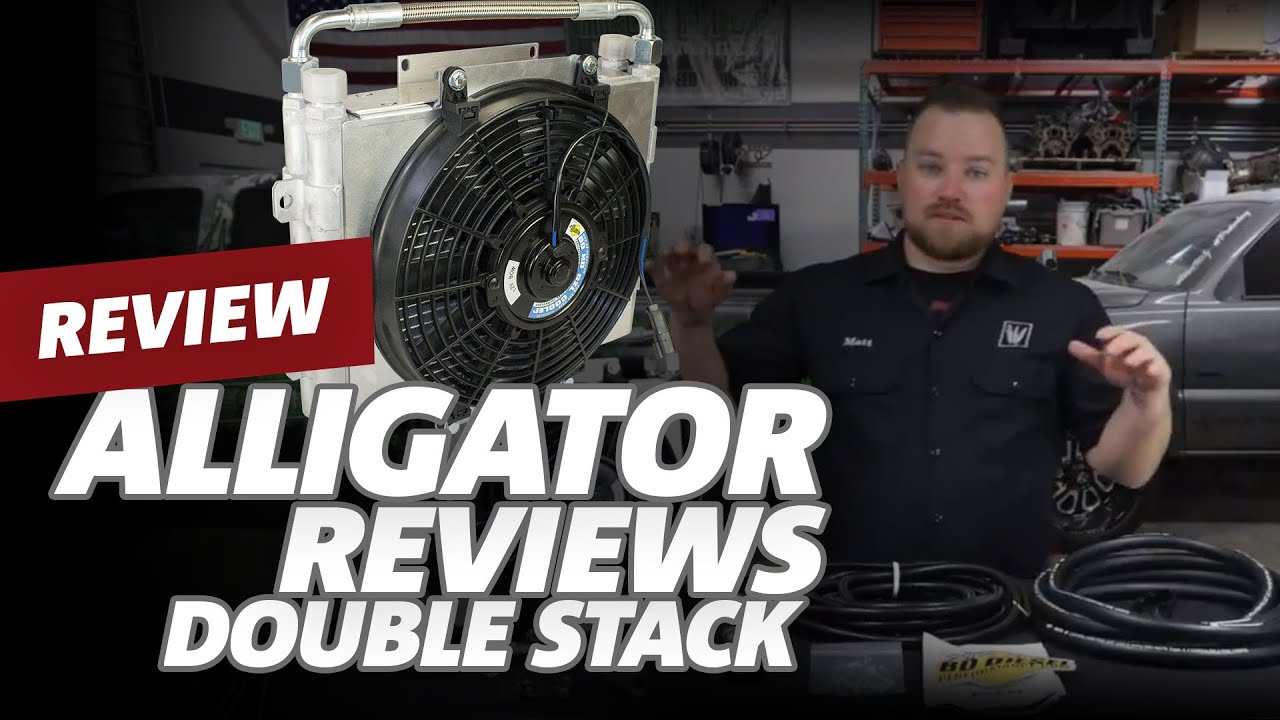 Alligator Performance Product Review on BD Diesel Double Stack Trans Coolers