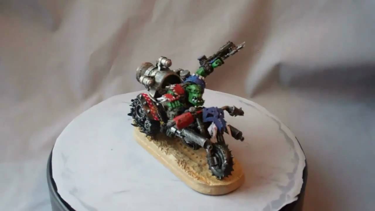 Warboss on Bike